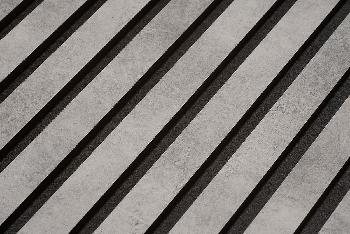Floer Akupanel wandpaneel Beton Grijs (240 × 60 cm)