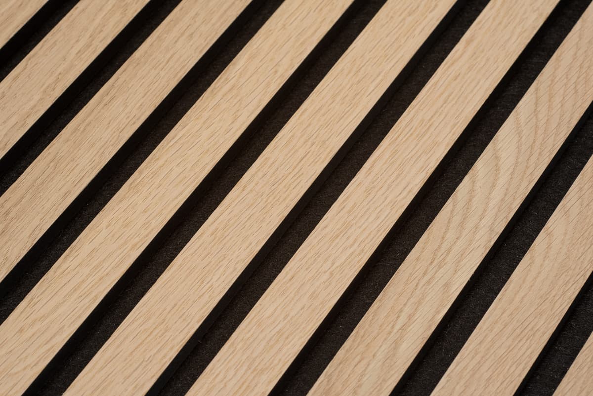 Floer Akupanel wandpaneel Onbehandeld Eiken (240 × 60 cm)