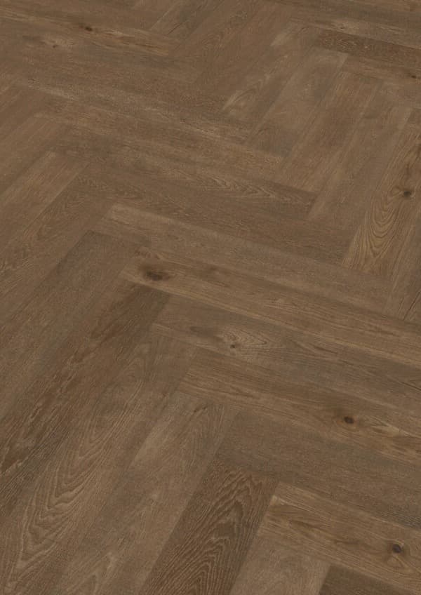 Floer Hybride Hout Visgraat Warmbruin Eiken