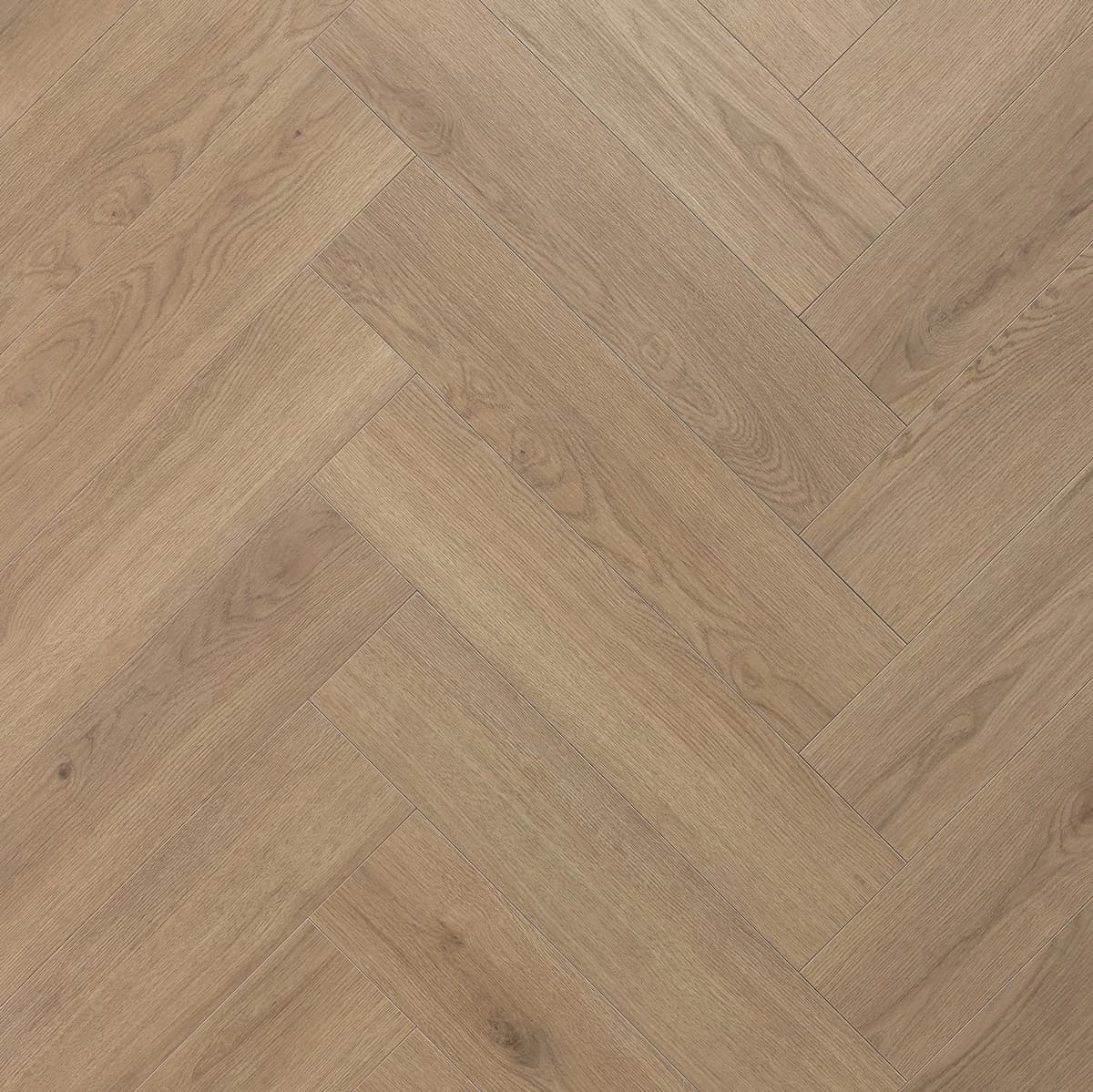 Floer Hybride Laminaat Visgraat Grijsbeige Eiken