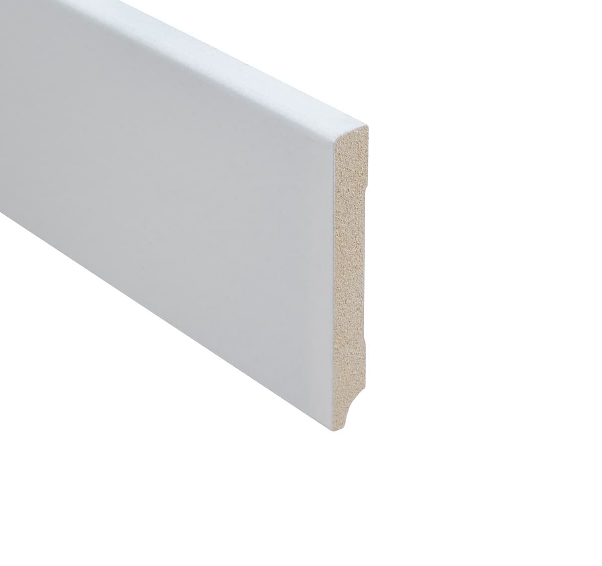 Floer MDF plint – Wit gegrond