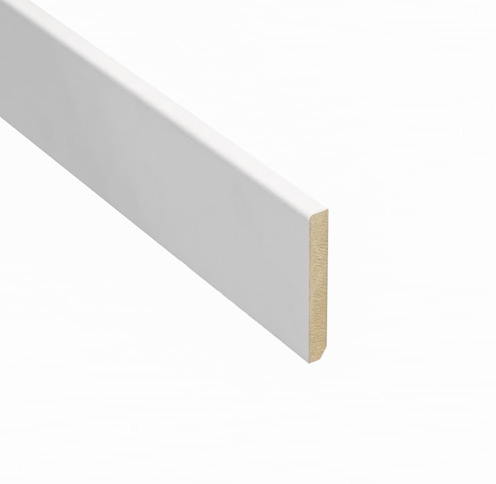Floer MDF plint – Wit voorgelakt