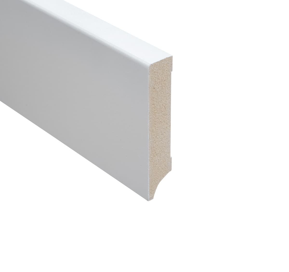 Floer MDF plint – Wit voorgelakt
