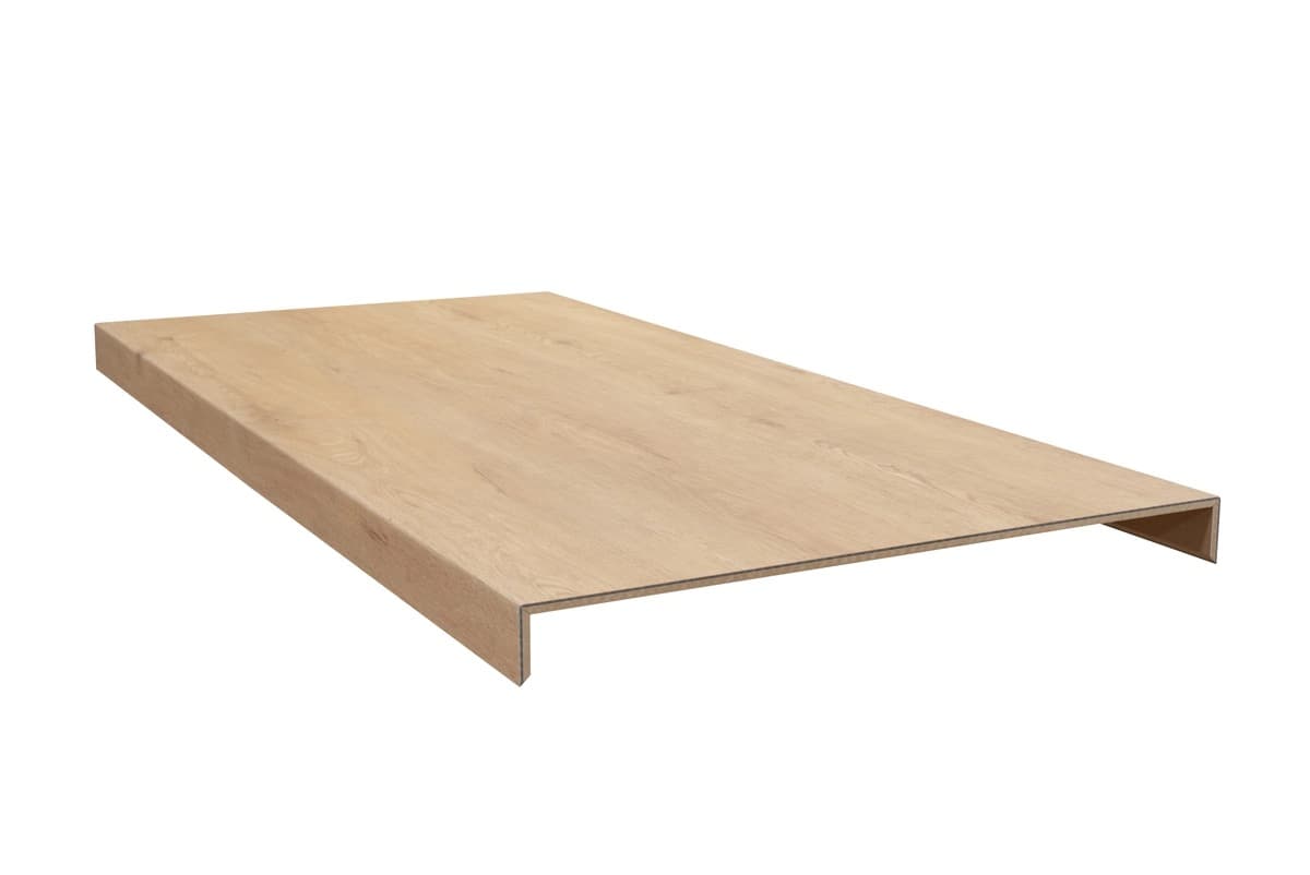 Floer Ondertrede Grijsbeige Eiken