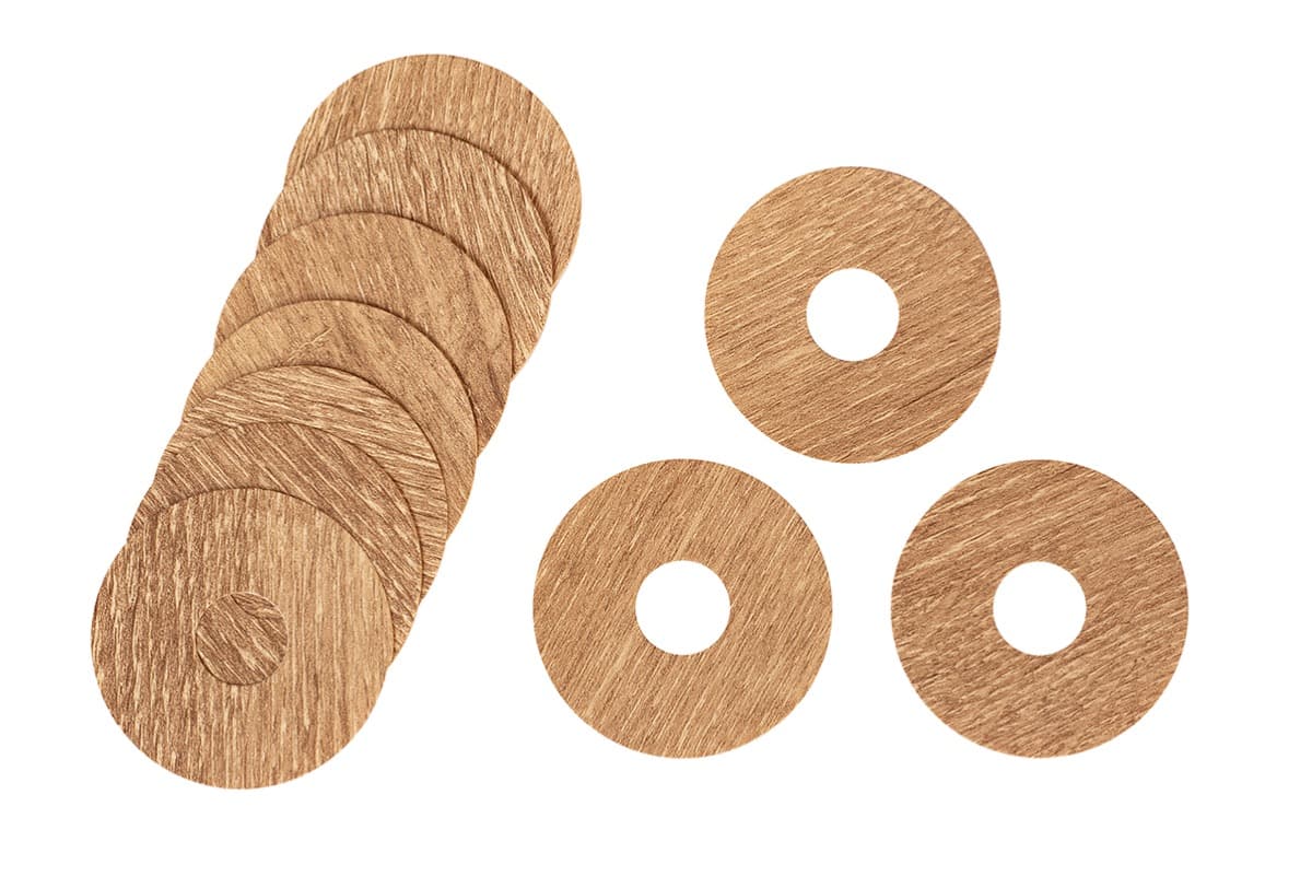 Floer Rozet Zelfklevend 17 mm – Gefolied (10 st.)